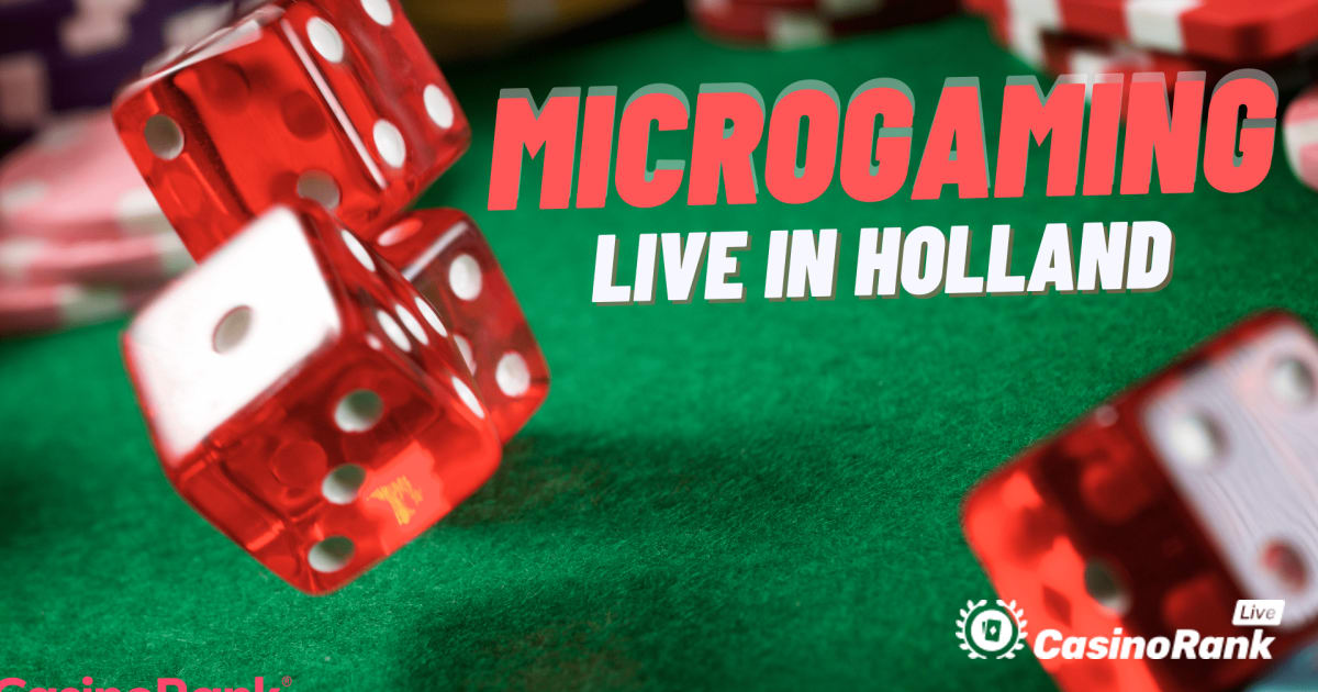 A Microgaming Hollandiába viszi online nyerőgépeit és élő kaszinójátékait