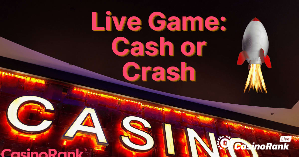 Az Evolution debütál Cash or Crash élő játékshow-val