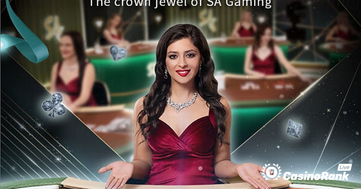 Az SA Gaming elindítja a Diamond Hallt VIP eleganciával és bájjal