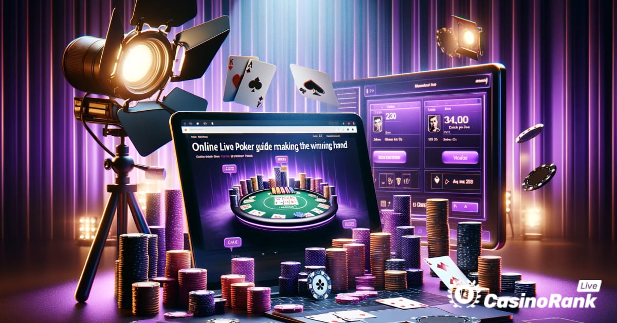 Online élő póker útmutató a nyerő kéz elkészítéséhez