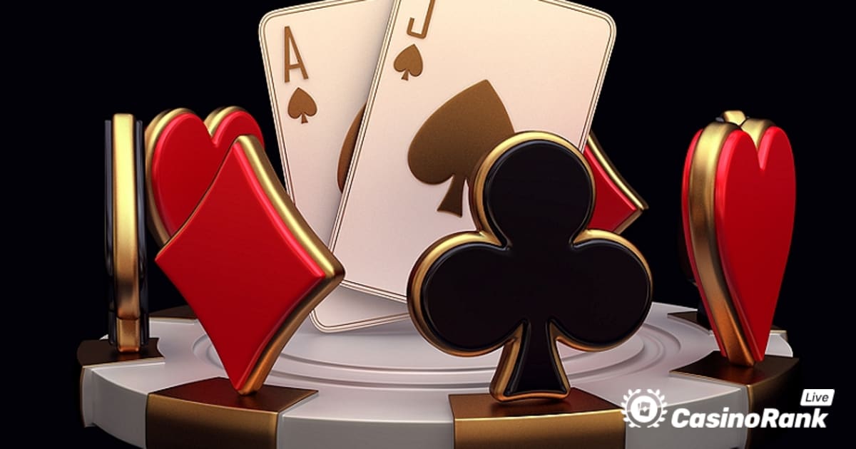Élő 3 Card Poker játék az Evolution Gaming által
